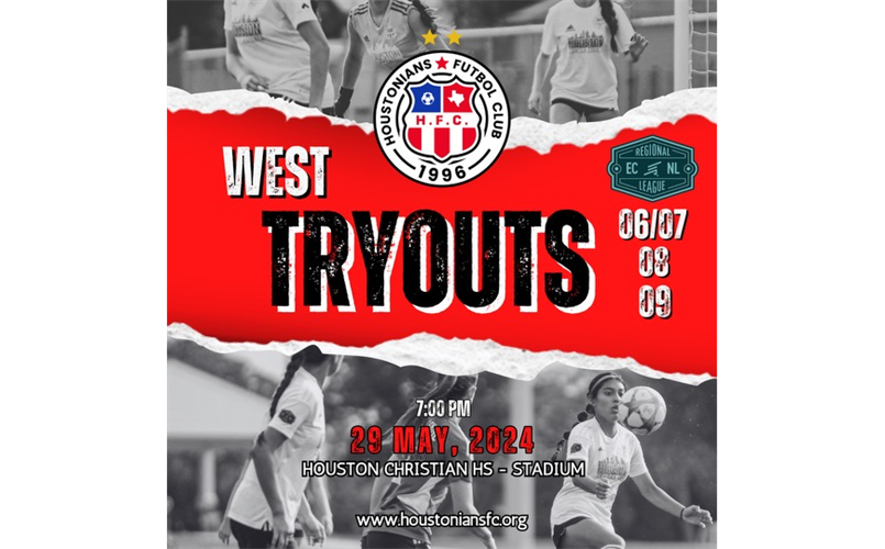HOUSTONIANS WEST TRYOUTS!!!
